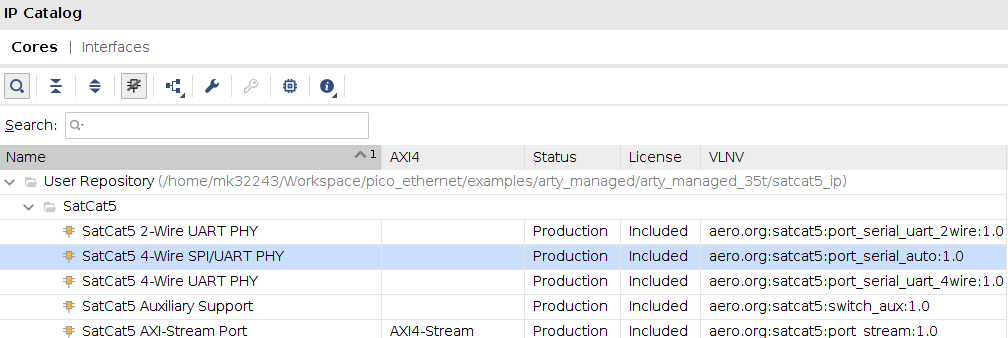 IP Catalog